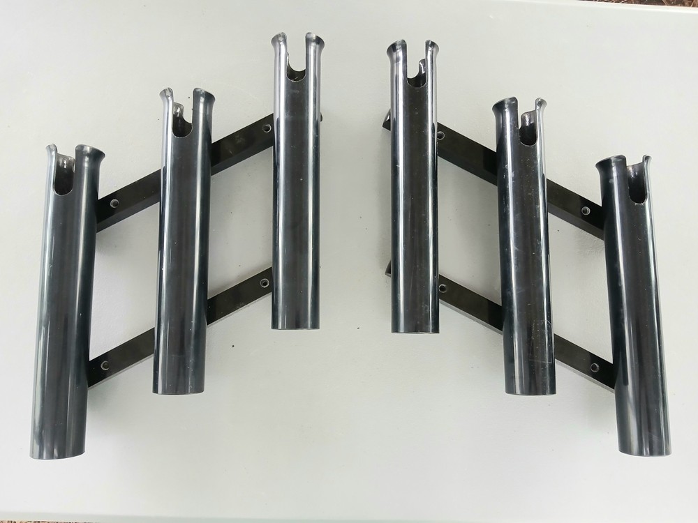 USED CUSTOM ROD HOLDERS - HEAVY DUTY! & ADJUSTABLE!