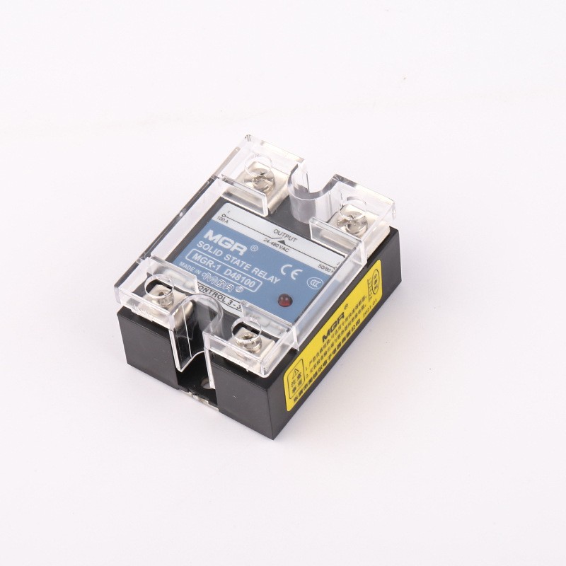 MGR-1 D48100 Single Phase Solid State Relay 100A DC to AC 3-32V DC Solid State Relay