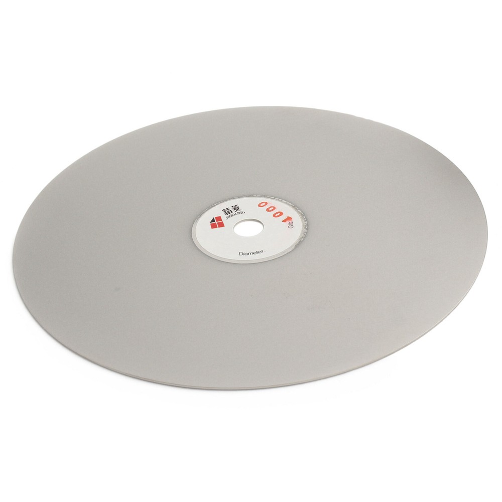 8" inch Diamond Flat Lap Disc 1000 Grit Fine Grinding Sanding Disk Lapidary Tool