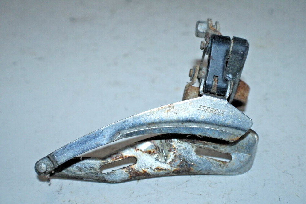 SunRace 462 Double Front Derailleur 28.6mm ClampOn Bottom-Pull Fast USA Shipper