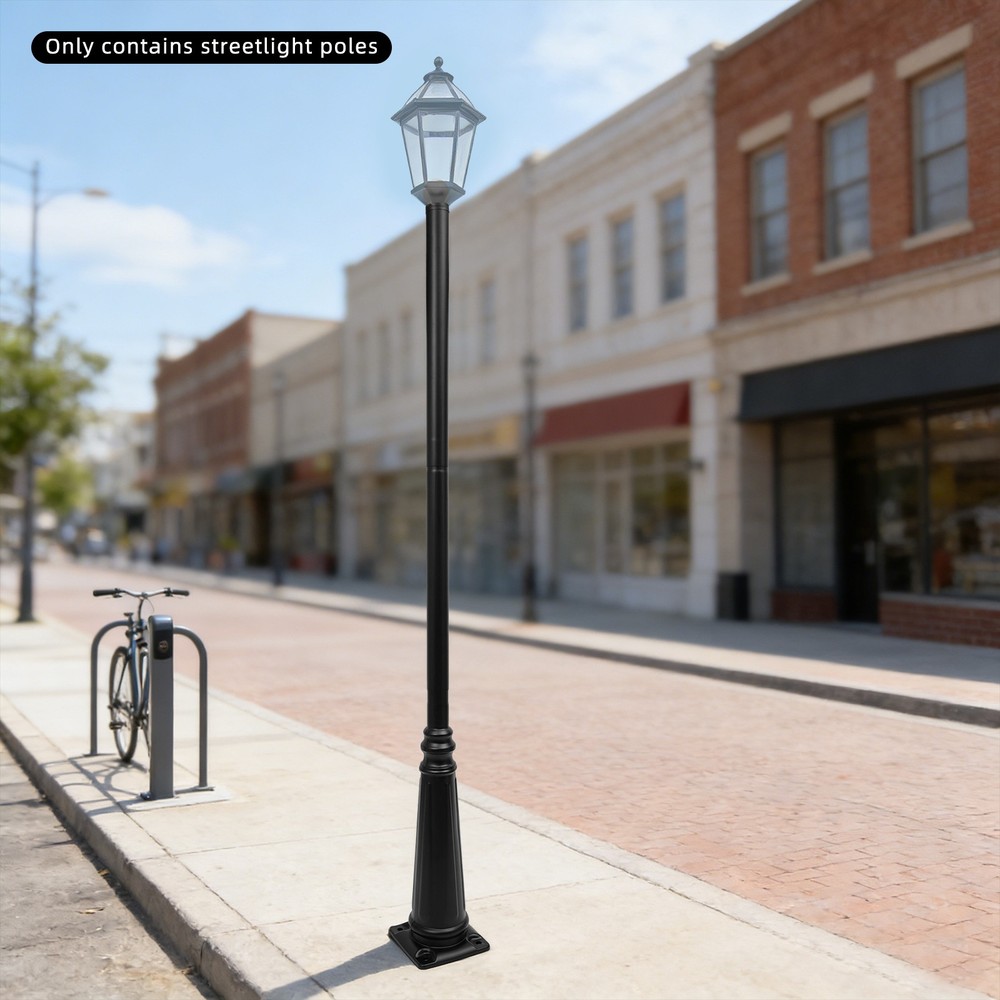Light Post Split-Type Light Post Outdoor Light Post Top Globe Iron