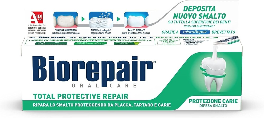 Biorepair "Total Protective Repair" Toothpaste with Microrepair * 2.5 Fluid