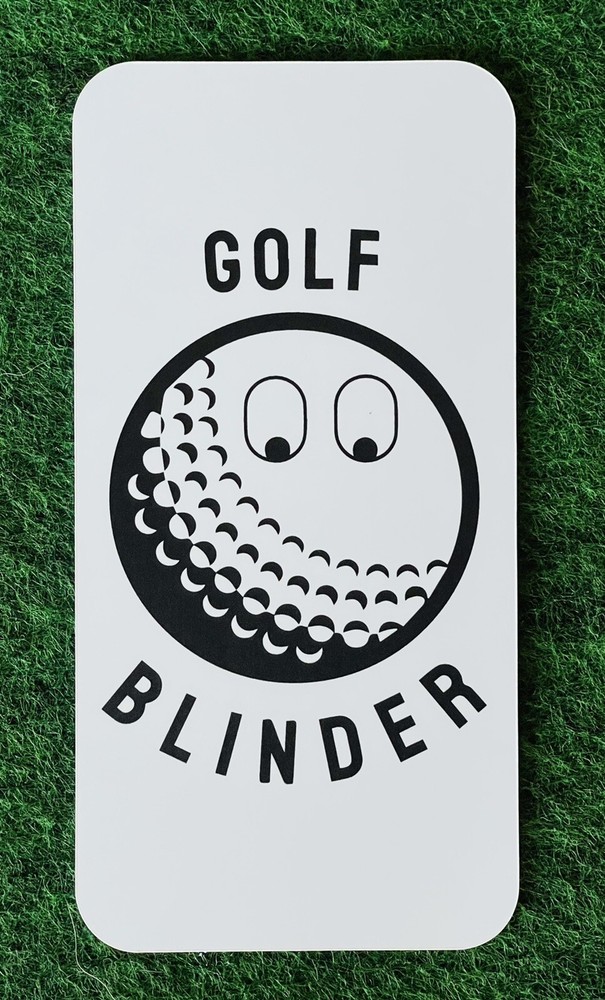 ⛳️NEW Revolutionary Golf Blinder Training Tool Aid for Swing & Putting Stroke 👀