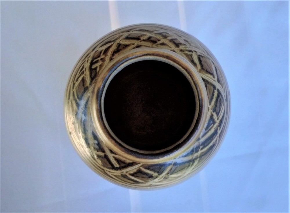 JOHN WORTH AMAMOOR STUDIO POTTERY VASE AUSTRALIA