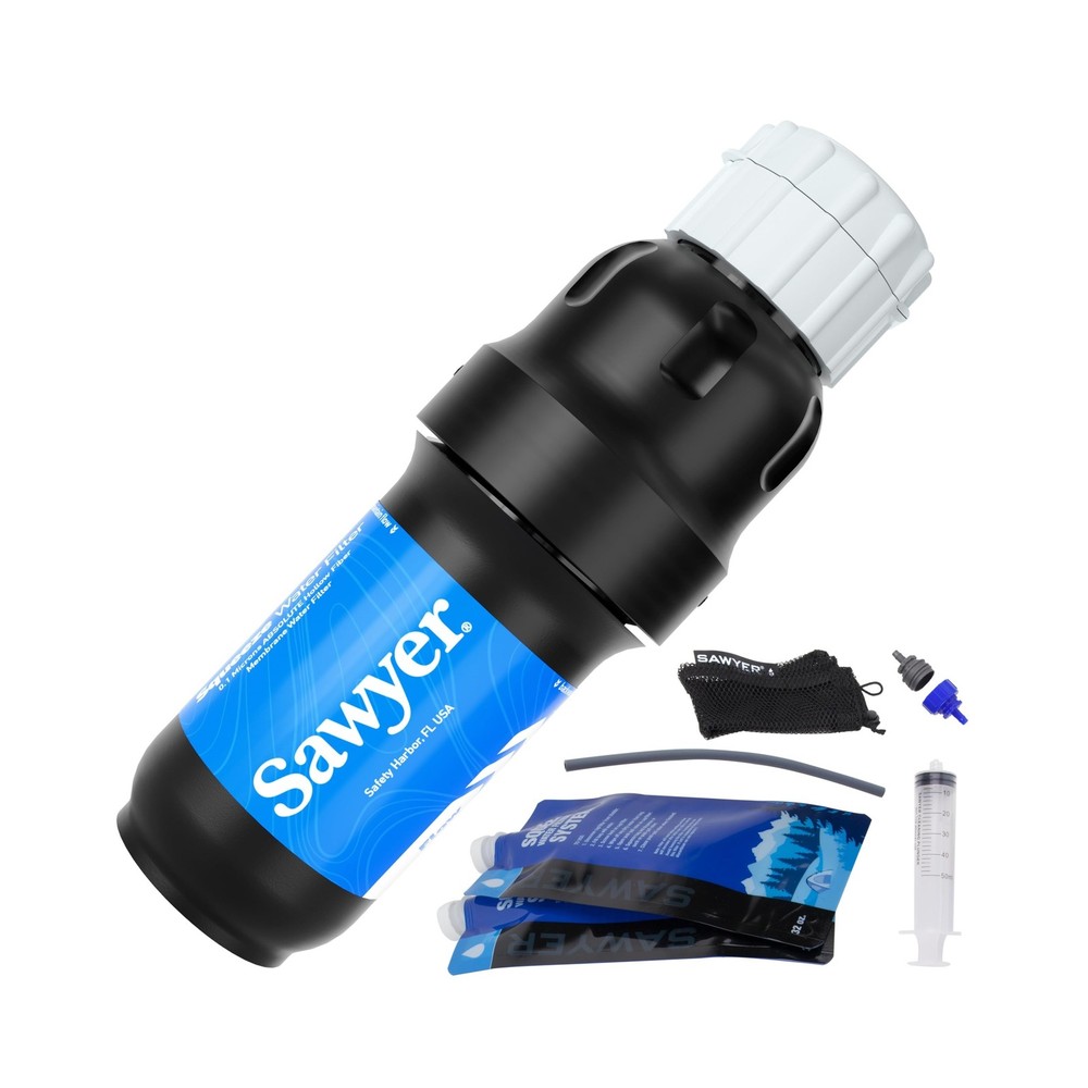 Squeeze Water Filtration System Two 32-Oz Standard Pouches