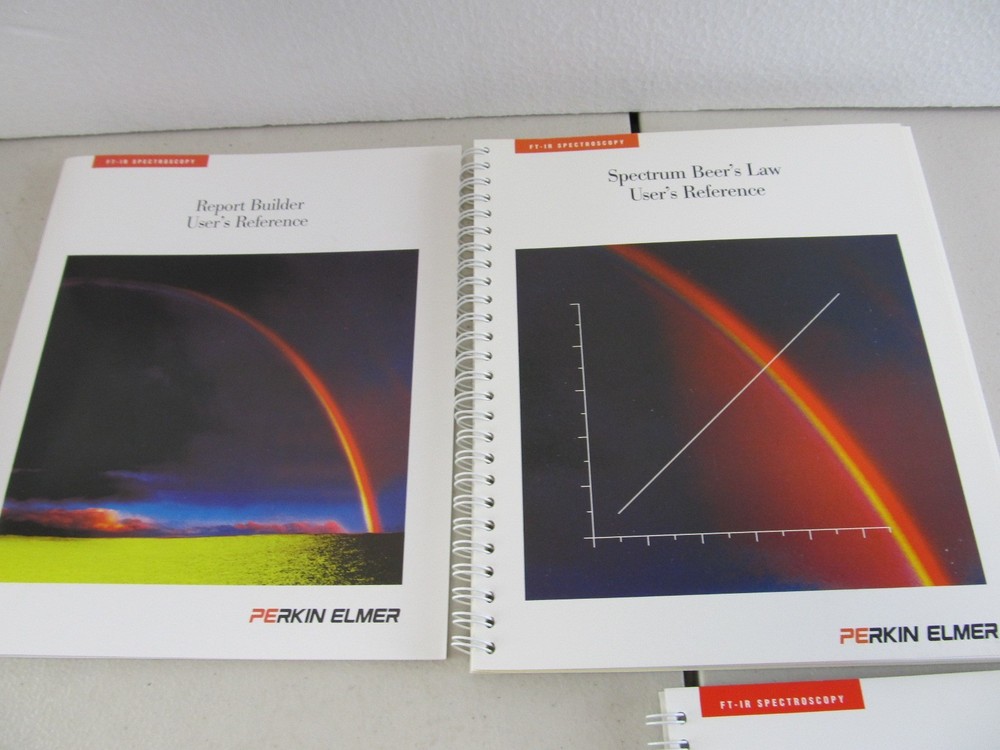PERKIN ELMER Spectrum for Windows FT-IR Spectroscopy Software L110-8661