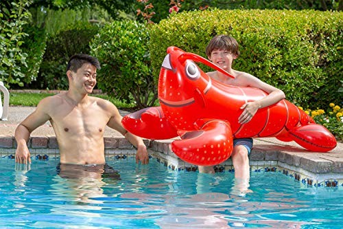 Swimming Pool Float Rider Red Lobster
