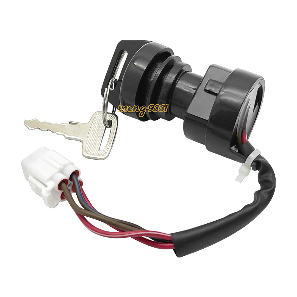 Left Handlebar Start Stop Switch & Ignition Key Switch for Yamaha Kodiak 400 450