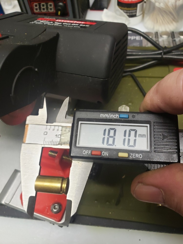 9x19 Makarov trimming jig