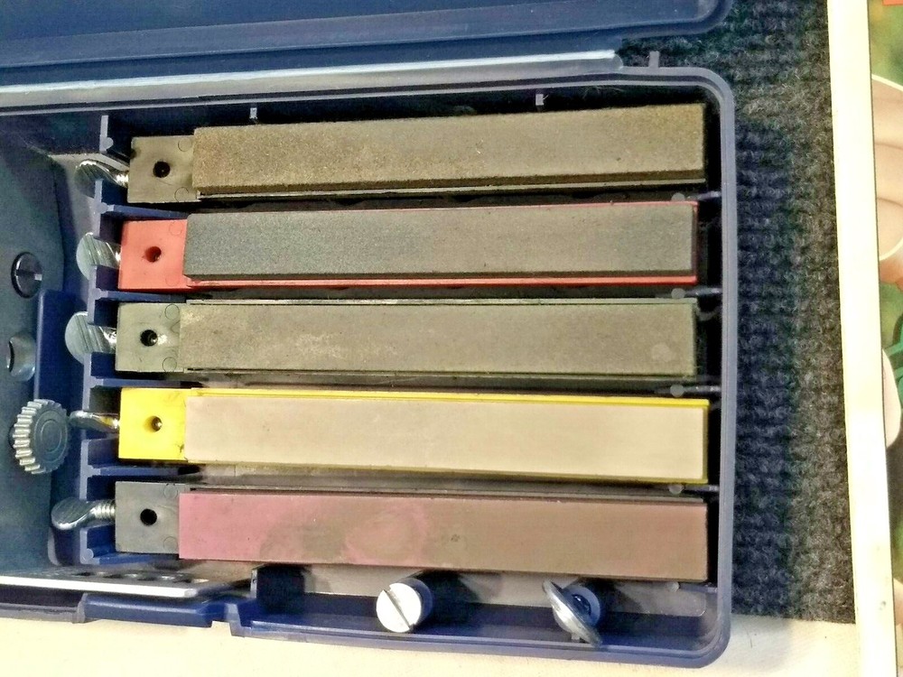 LANSKY Deluxe Controlled Angle Knife Sharpening System, W/ Manual