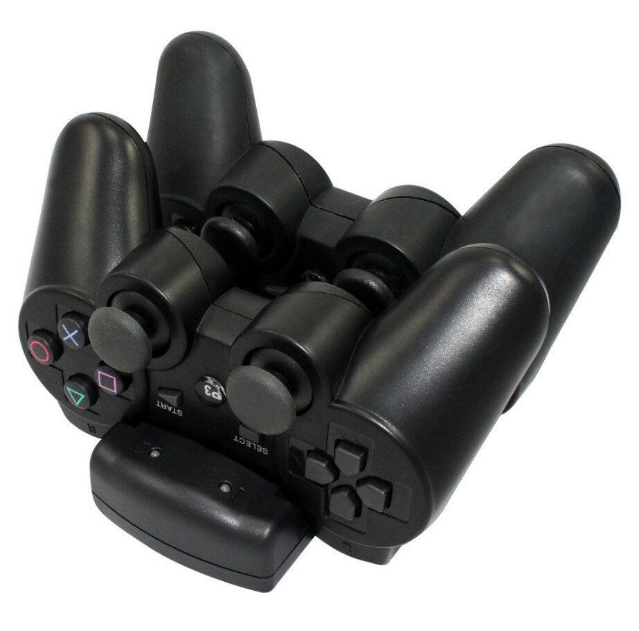 for Sony PS3 Wireless Controller USB Dual Charger Charging Dock Station