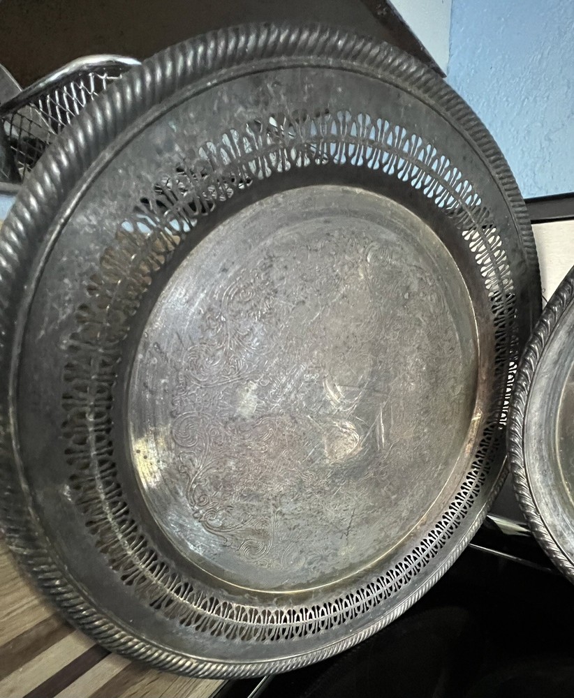 William Roger’s, Oneida & 2 Others Silverplate Trays
