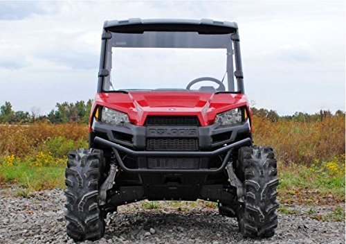 SuperATV Full Windshield for Polaris Ranger Midsize EV (2015+)