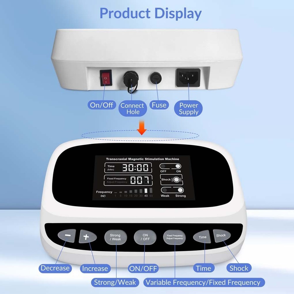 rTMS Transcranial Magnetic Stimulation for Depression Brain Mental Wellness