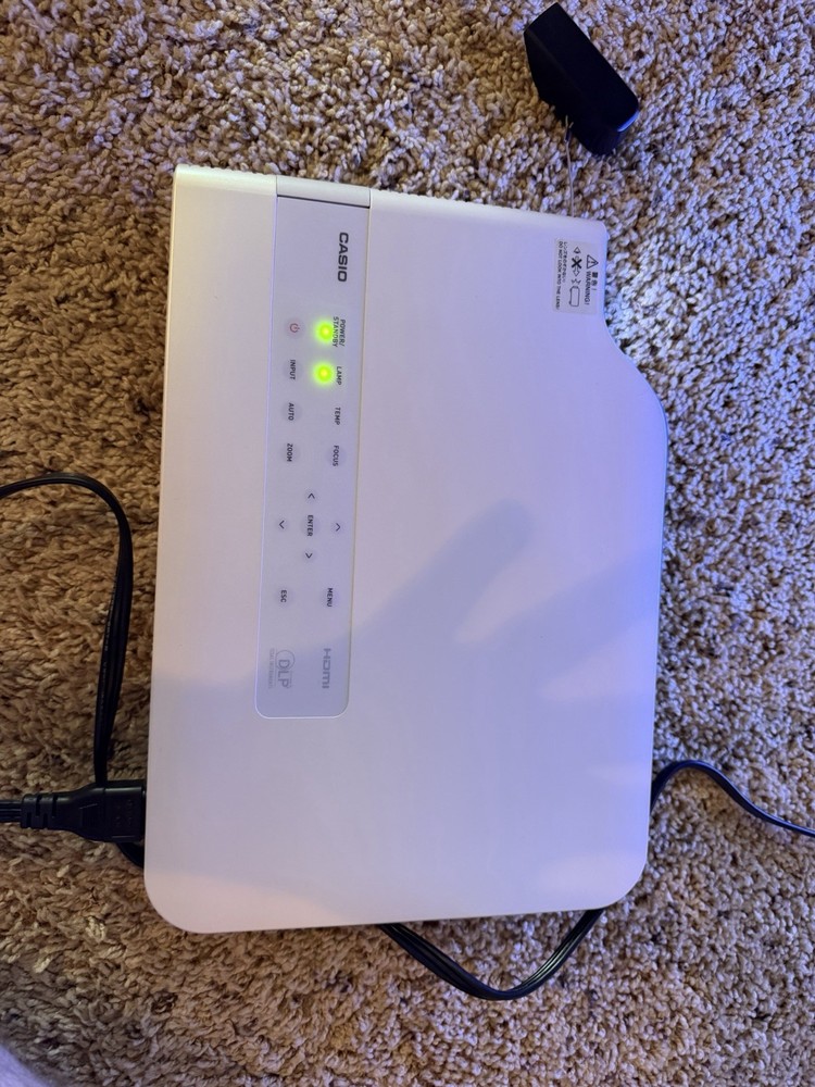 Casio Data Projector XJ-A130 (only 5 Hrs Use On Lamp)