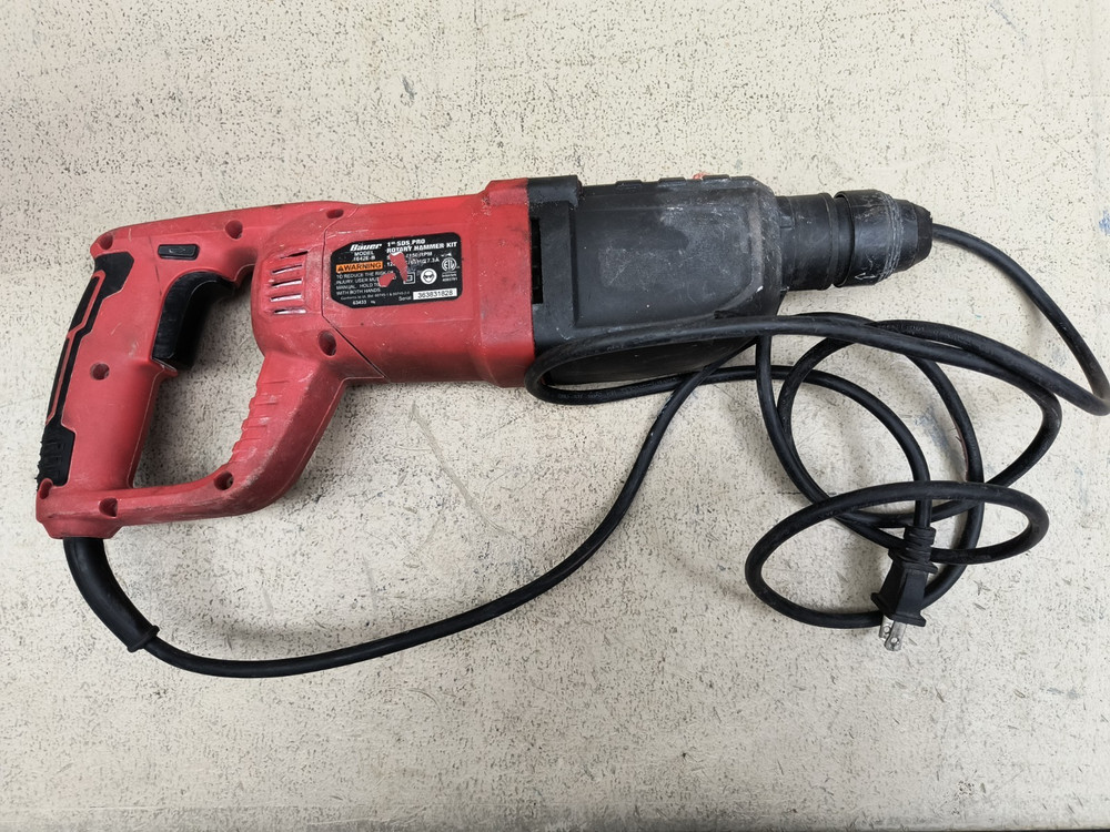 Bauer 1" SDS Pro Rotary Hammer Kit Model 1642E-B