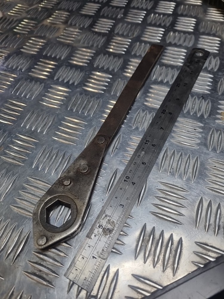 vintage jack rachet spanner jack brace 9/16