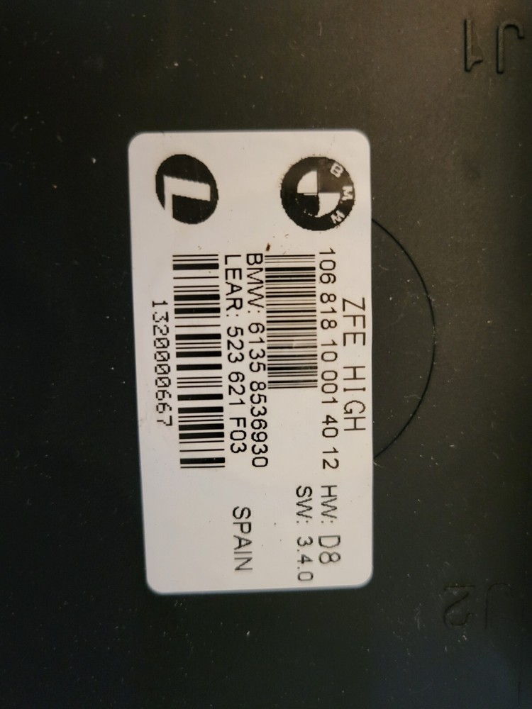 2013 10-13 BMW R1200 R1200RT Basic Base Control Module Computer OEM