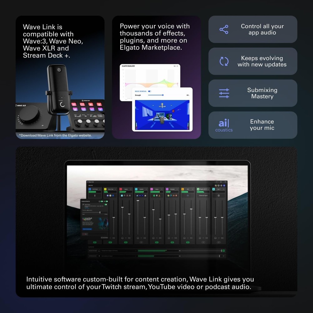 Professional Stream Deck +: Fully Customizable for Ultimate Control in Streaming