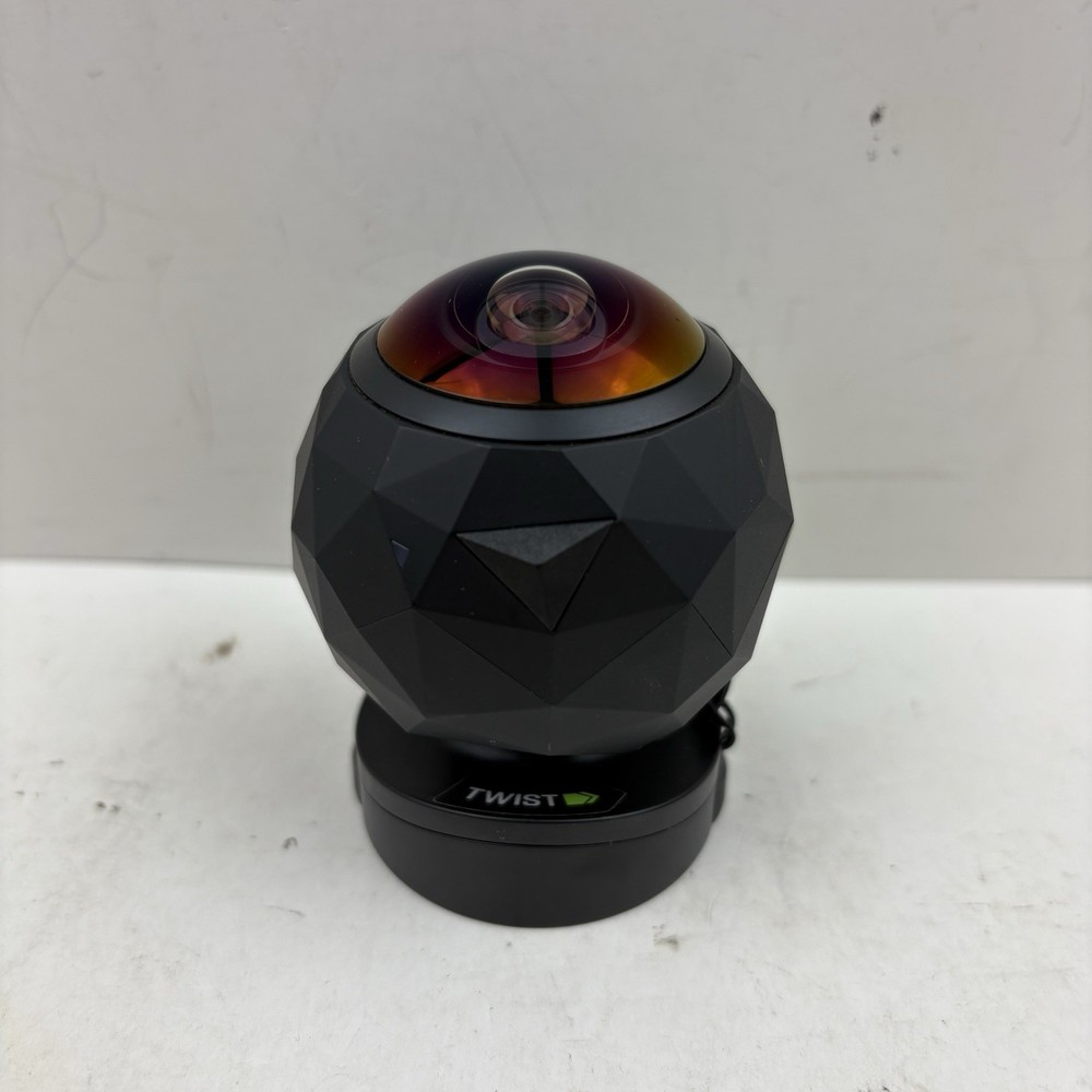 360Fly Panoramic 360° HD Video Camera With Accessories Tested Working