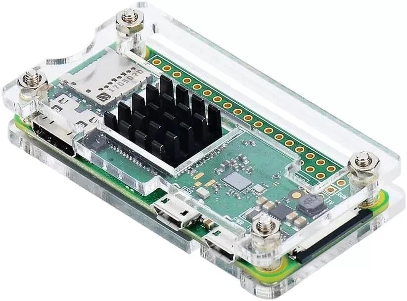 Raspberry Pi Zero 2 W Case Kit with Raspberry Pi Zero 2 W Case Power Supply