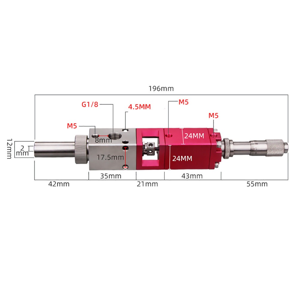 New High Frequency Precision Spray Valve Paint Spray Silicone Atomization Valve