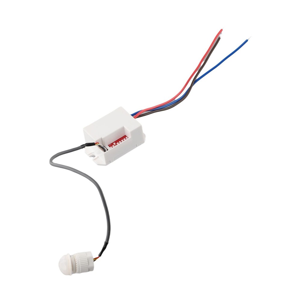 For 360° Mini Recessed PIR Ceiling Occupancy Motion Sensor Detector Light Switch