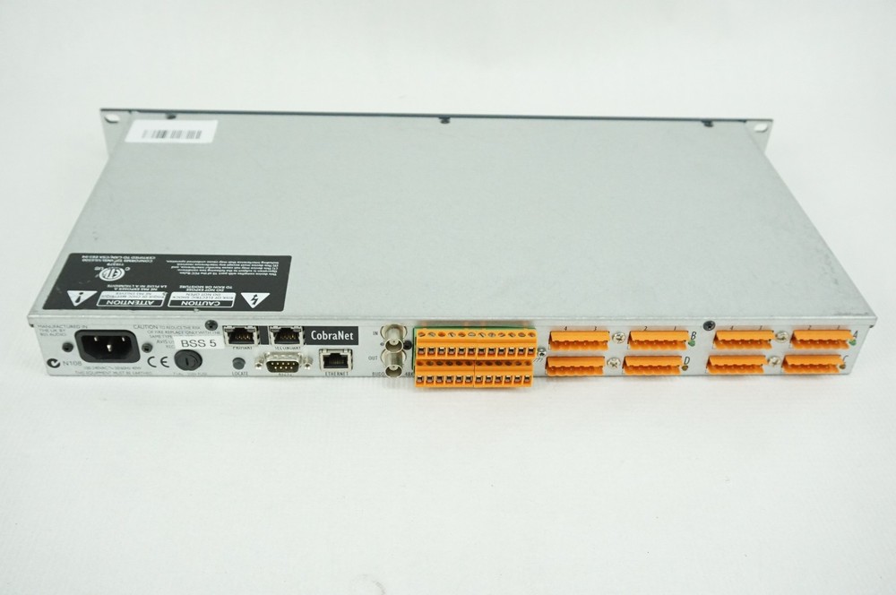 BSS Soundweb London BLU80 Digital Signal Processor DSP Audio System Processor