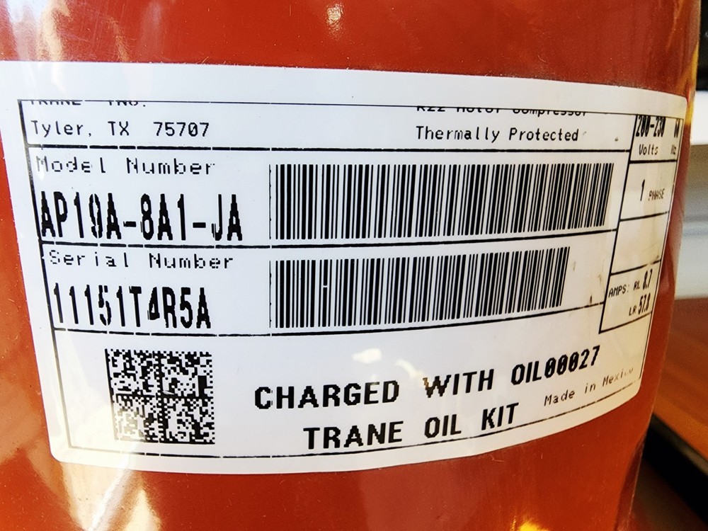 Trane AP19A-8A1-JA Compressor