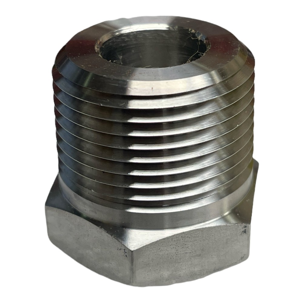 PARKER 1X1/2 PTR-SS PIPE THREAD REDUCER (ADAPTER) NEW/UNUSED SURPLUS