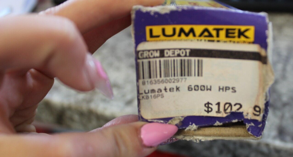 Lumatek 600w HPS High Par Output Light Bulb