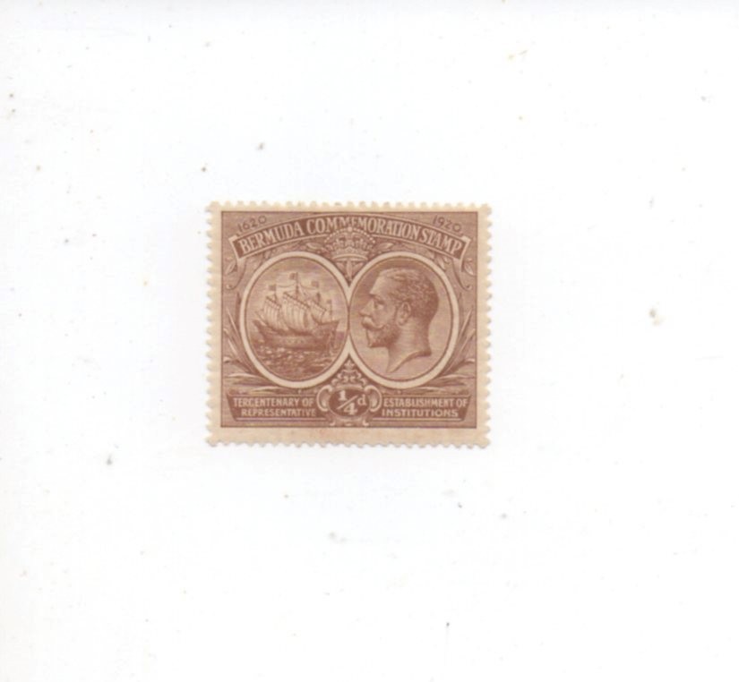 Bermuda mint hinged MH Scott 55