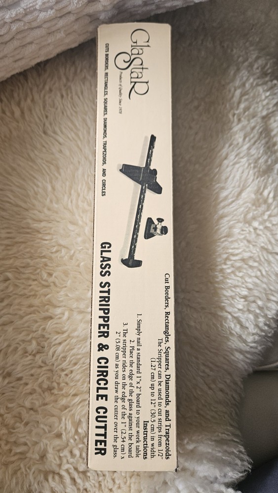 GLASTAR Glass Stripper & Circle Cutter