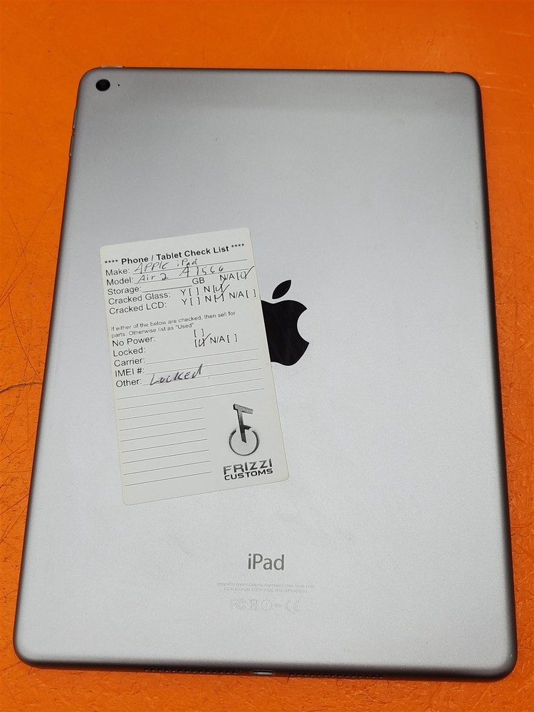 ⭐️⭐️⭐️⭐️⭐️ **DEFECTIVE** Apple iPad Air 2 A1566 9.7" Silver