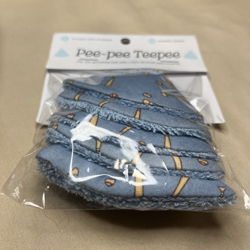 Pee-pee Teepee Baseball Bat Balls, Five Pack - Cello Bag