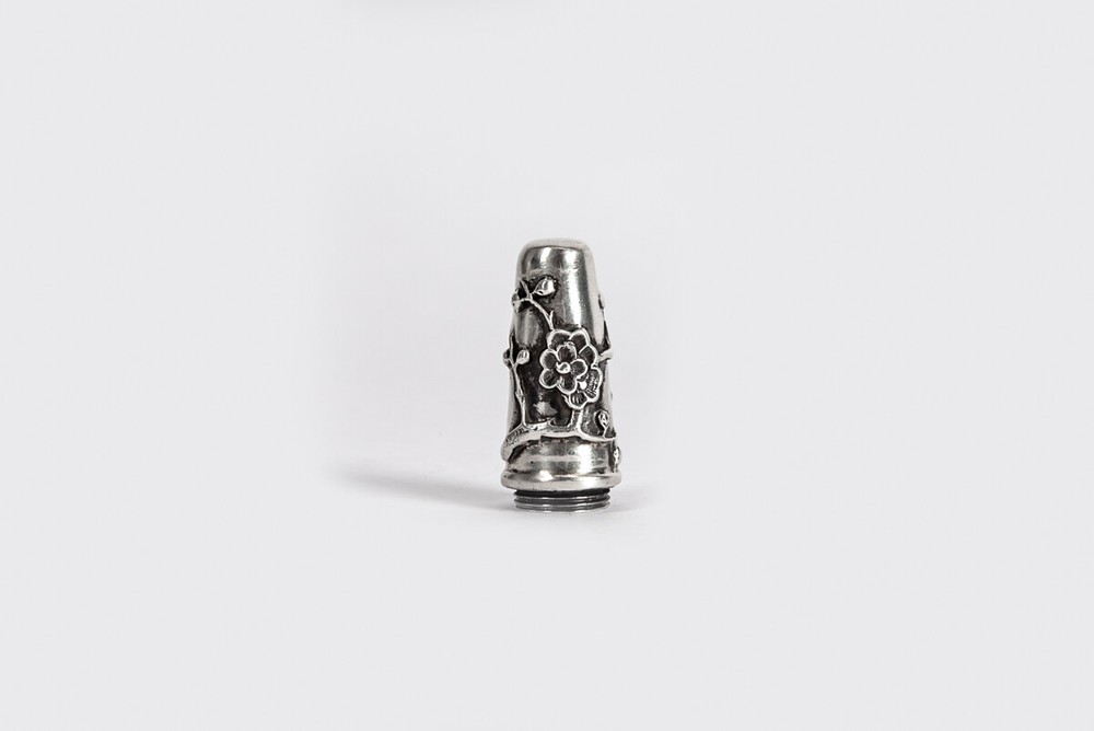 Antique Solid Silver Chinese Compendium Sewing Thimble Kit - Late 19th Century
