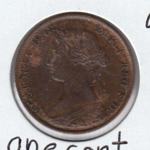 1861 New Brunswick One Cent