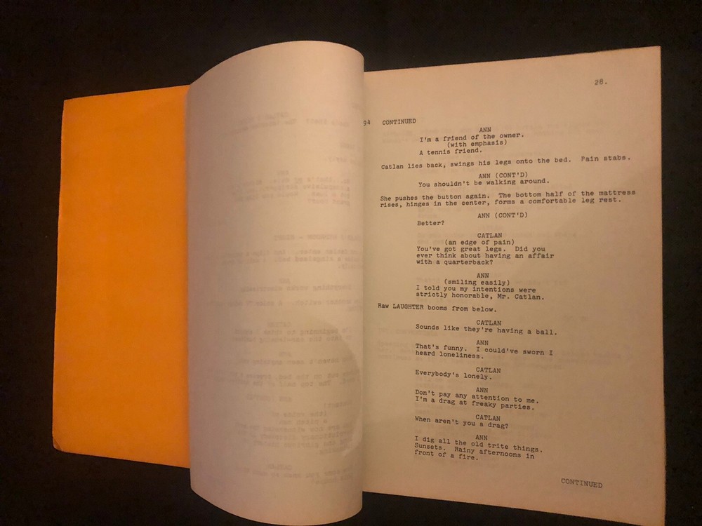 "PRO" VINTAGE MOVIE SCRIPT by David Moessinger [Vintage]
