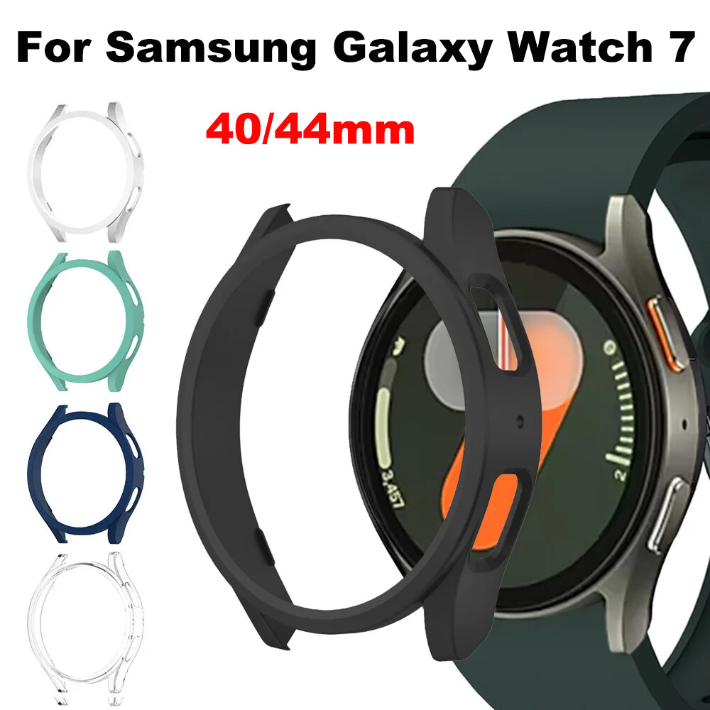 Protector Case For Samsung Galaxy Watch 7 40/44mm PC Case Cover Coverage Bumper