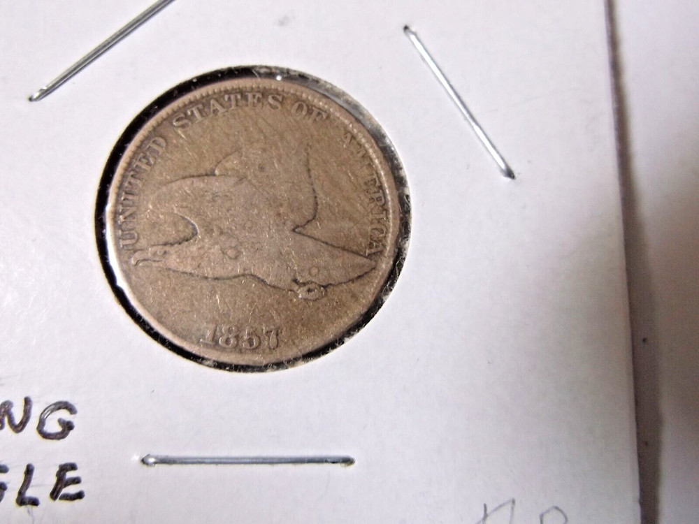 1857 Flying Eagle Cent Fine