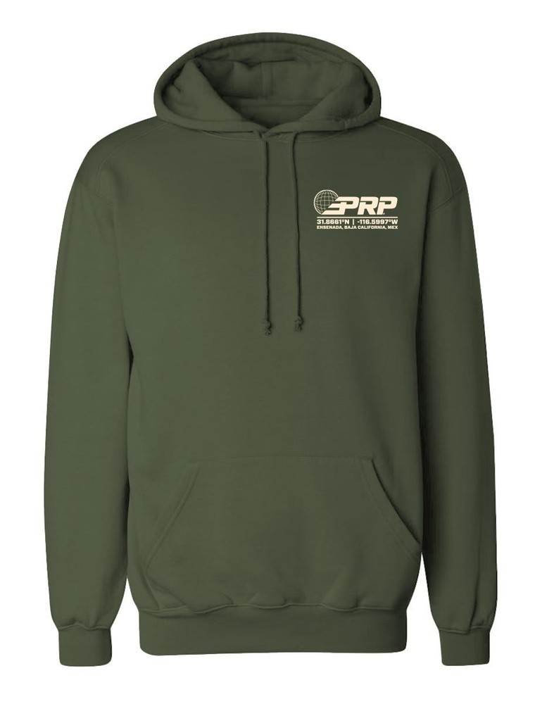 PRP KM31005 Ensenada Coordinates Hoodie