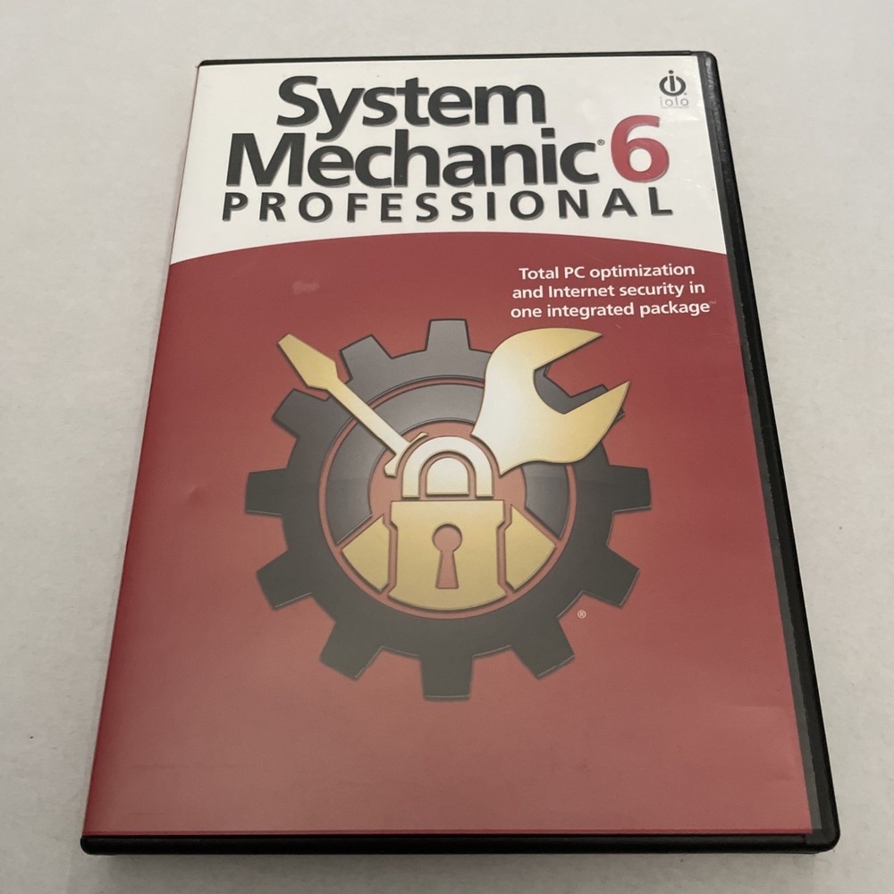 iolo System Mechanic 6 Professional Windows PC CD-Rom
