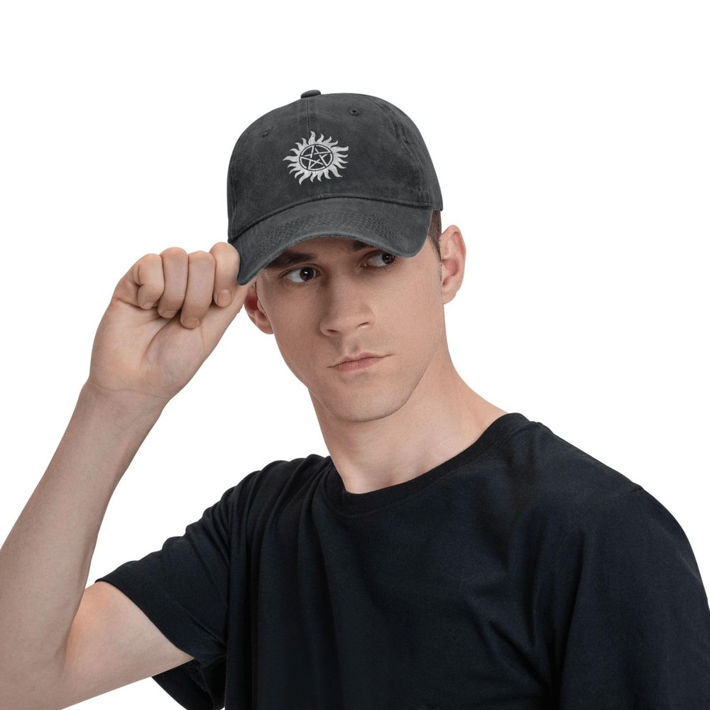 Adjustable Baseball Caps Snapback Dad Hat Black1