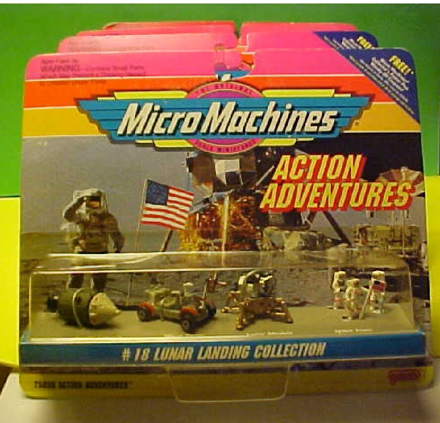 Limited Edition Micro Machines Outer Space Astronauts & Vehicles