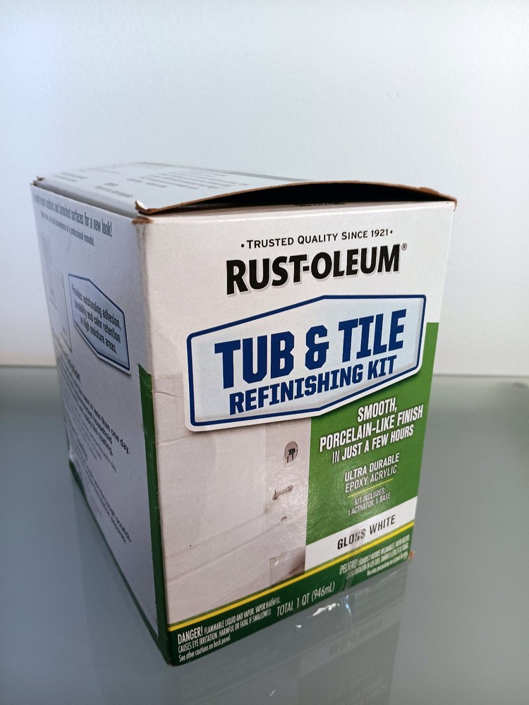 Rust-Oleum Tub and Tile Refinishing Kit - Gloss White