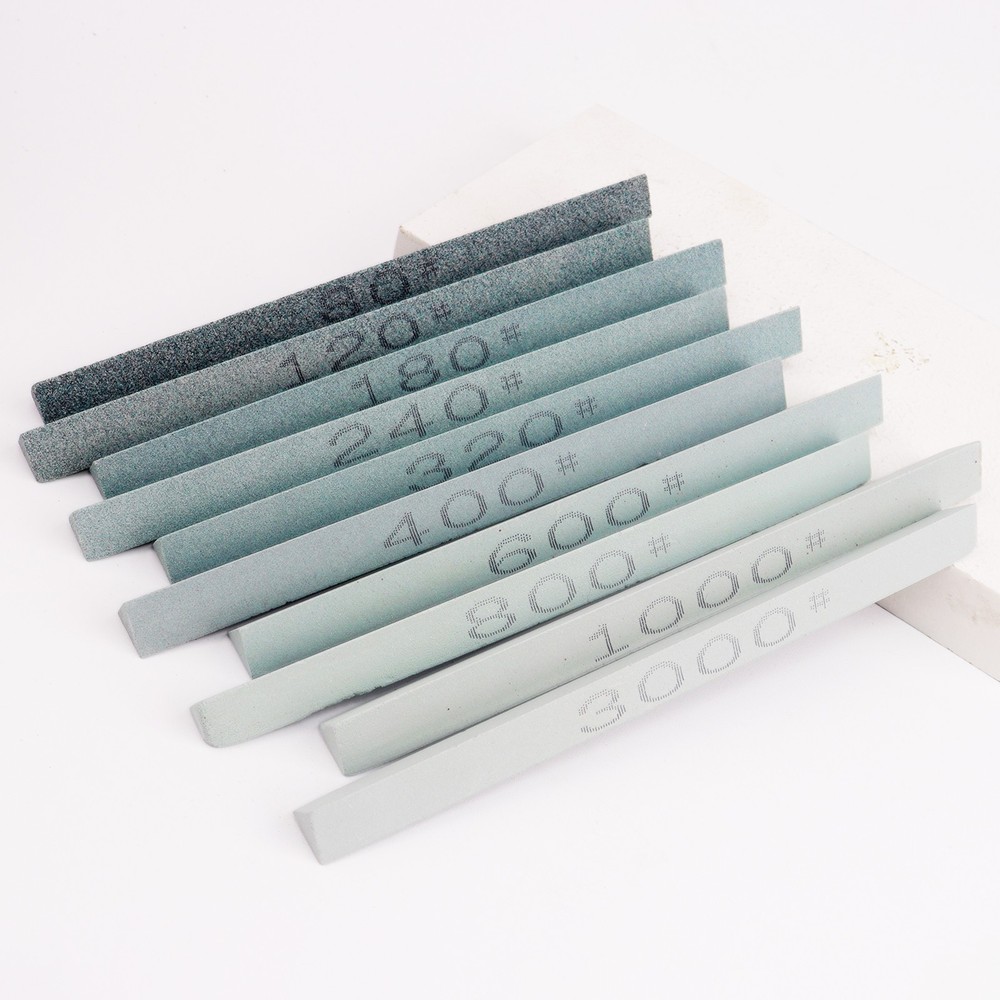 Triangular & Rectangular Sharpening Stone 150mm | 1 or 10-Pack Selectable Grits