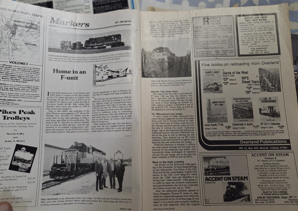 Railfan & Railroad Magazines