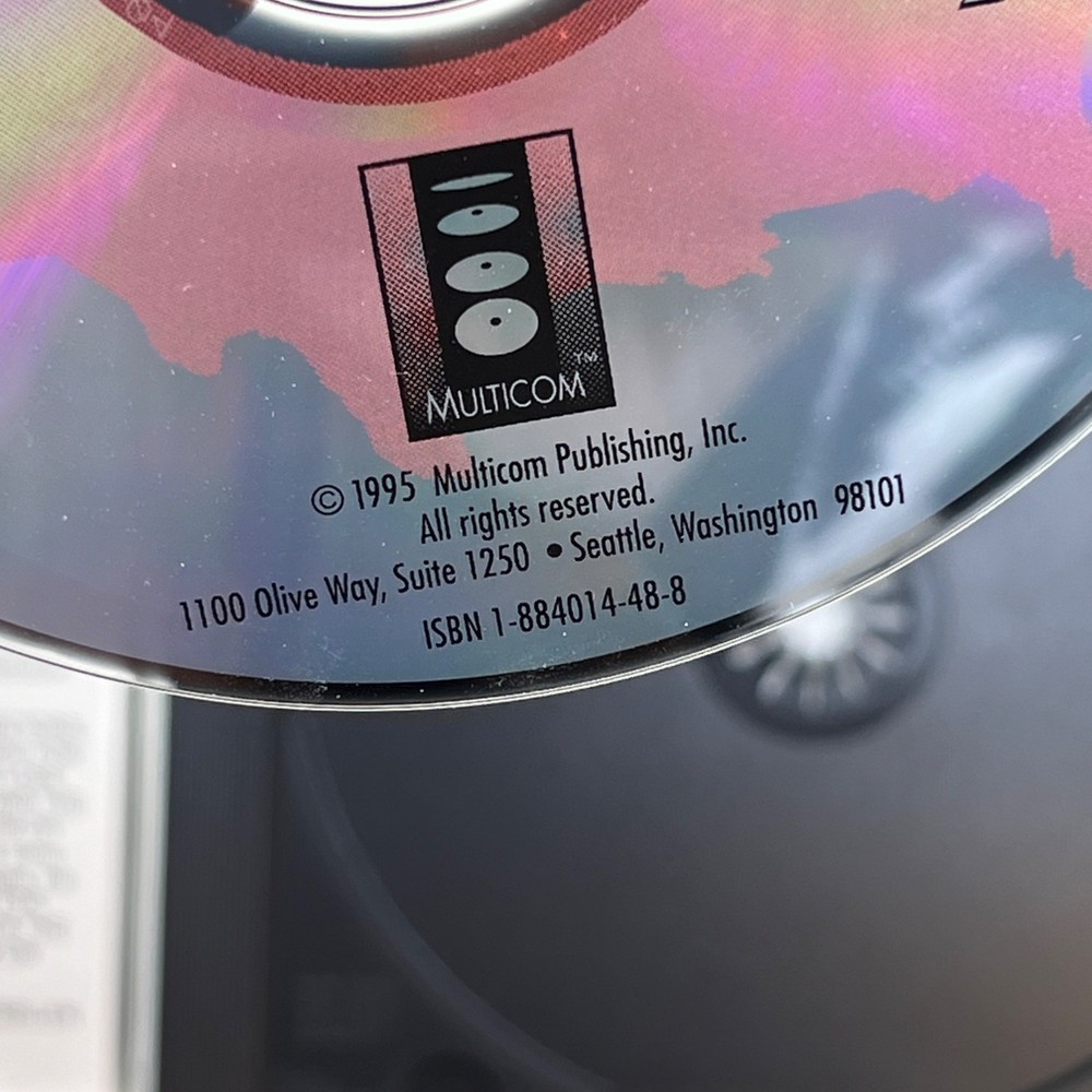 Webster's Interactive Encyclopedia CD-ROM 1997 Windows 95/3.1 Compatible