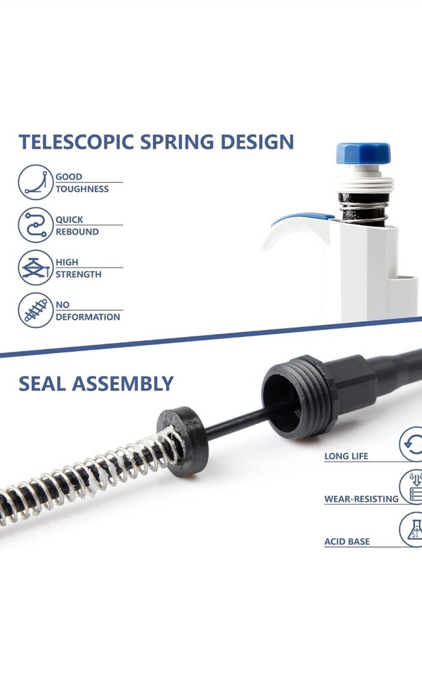 FOUR E'S SCIENTIFIC Variable Volume Single Channel Pipettors, 0.1-2.5uL
