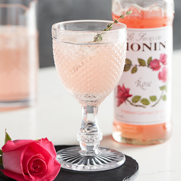 Monin Premium Rose Flavoring Syrup